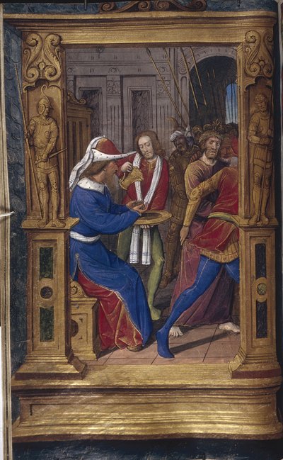بيلاطس يغسل يديه من Bastard Letters ، حوالي 1490-1510 بواسطة جين بوييه