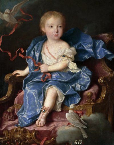 ماريا أنطونيا فرديناندا من إسبانيا 1729-1785 ، ملكة سردينيا المستقبلية ، 1731. بواسطة جان رانك