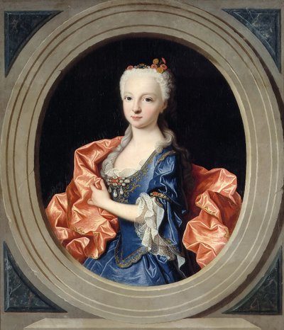 Maria Teresa Rafaela 1726-1746، Infanta of Spain، 1731. بواسطة جان رانك