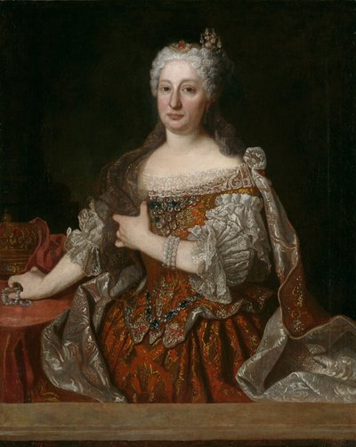 صورة الأرشيدوقة ماريا آنا من النمسا 1683-1754 ، ملكة البرتغال ، ج. 1729 بواسطة جان رانك