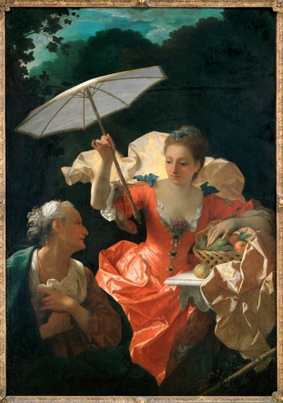 فيرتومنا وبومونا (لوحة على قماش) بواسطة جان رانك