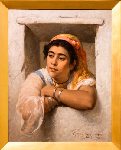 عند النافذة بواسطة جان ريمون هيبوليت لازرجيس