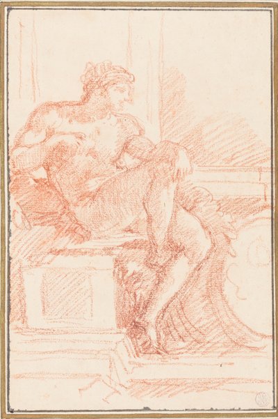 Ignudo من سقف كنيسة سيستين بواسطة Jean-Robert Ango