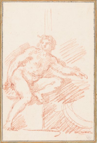 Ignudo من سقف كنيسة سيستين بواسطة Jean-Robert Ango