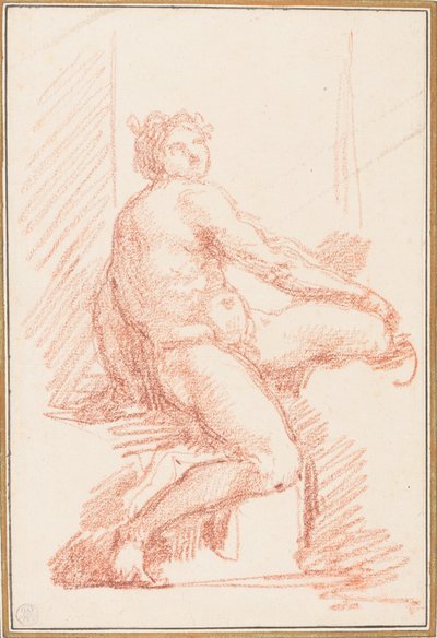 Ignudo من سقف كنيسة سيستين بواسطة Jean-Robert Ango