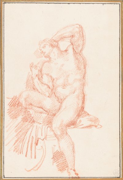Ignudo من سقف كنيسة سيستين بواسطة Jean-Robert Ango
