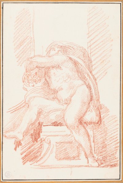 Ignudo من سقف كنيسة سيستين بواسطة Jean-Robert Ango