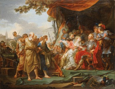بالفرنسية  بورجوا دي كاليه "بورجوا دي كاليه" (Les Bourgeois de Calais) بواسطة جان سيمون بيرتيليمي