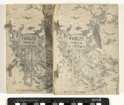 فابيلز فان فونتين خرافات مختارة من لافونتين (العنوان على الكائن) بواسطة أوكاكورا شوسوي