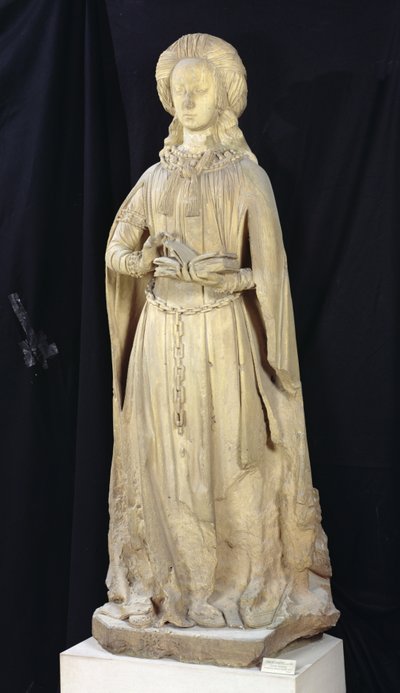 سانت سوزان ، من شاتو دي دوكس دي بوربون ، شانتيل ، c.1500-03 (الحجر الجيري) بواسطة جان fl.c.1465 ج .1516 Guilhomet