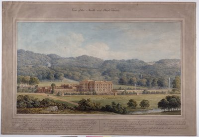 Chatsworth House بواسطة جيفري وياتفيل