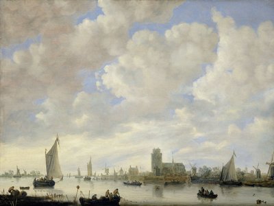 منظر مرويدي في دوردريخت ، c.1660 بواسطة Jeronimus van Diest
