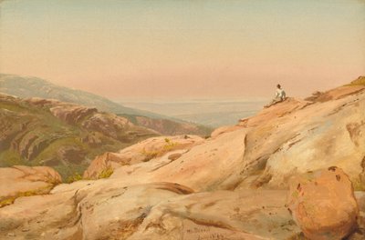 جزيرة جبل الصحراء ، مين ، 1864. بواسطة جيرفيس ماينتي