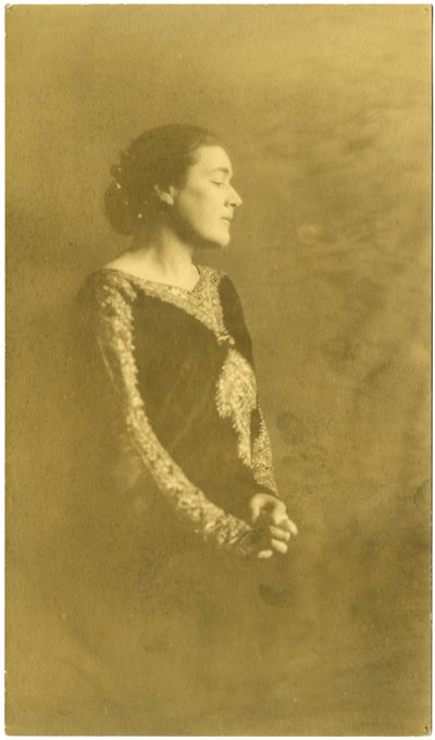 فاني هيرست ، 1909-20 (صورة فضية جيلاتينية) بواسطة جيسي تاربوكس بيلز