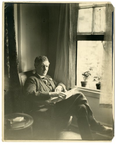 John Cowper Powys Llewelyn Powys ، c.1905-40 (صورة فضية من الجيلاتين) بواسطة جيسي تاربوكس بيلز