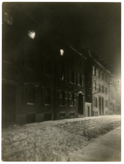 شارع بينكني ، بوسطن ، ماساتشوستس ، الولايات المتحدة الأمريكية ، حوالي 1902-10 (صورة فضية من الجيلاتين) بواسطة جيسي تاربوكس بيلز
