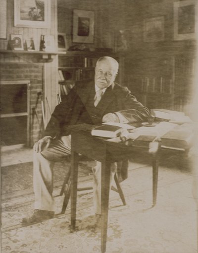 صورة ويليام دين هاولز (1837-1920) 1918-20 بواسطة جيسي تاربوكس بيلز