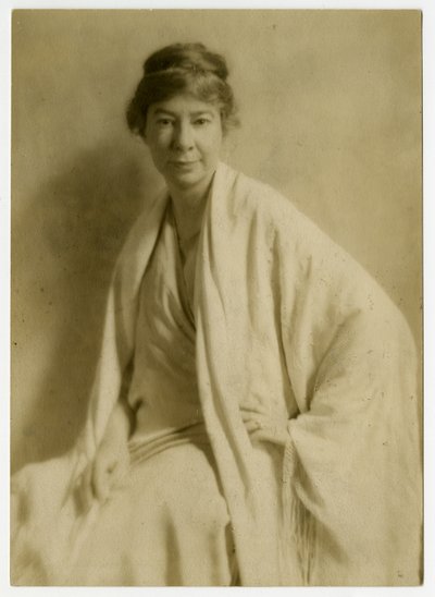 سارة تيسدال ، شاعرة ، 1912-28 (صورة فضية من الجيلاتين) بواسطة جيسي تاربوكس بيلز