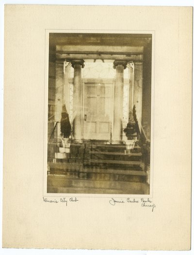 نادي مدينة المرأة ، بوسطن ، الولايات المتحدة الأمريكية ، حوالي 1902-10 (صورة فضية من الجيلاتين) بواسطة جيسي تاربوكس بيلز