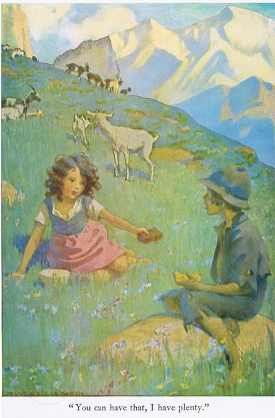 "يمكنك الحصول على ذلك ، لدي الكثير" ، رسم توضيحي من "هايدي" (لون ليثو) بواسطة جيسي ويلكوكس سميث