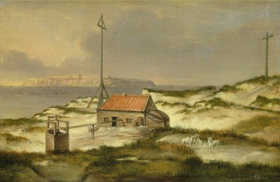 كثبان هيلغولاند ، 1815 بواسطة يواكيم فابر