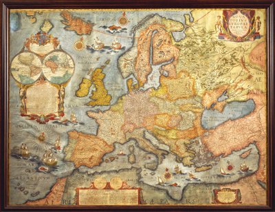 Map of Europe 1686 by Joan Blaeu بواسطة جوان بلاو