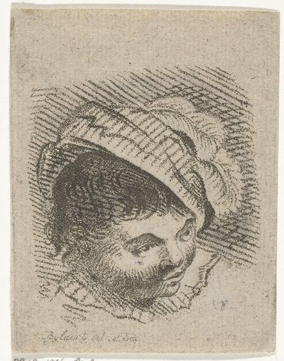 رأس الصبي مع قبعة بواسطة جوانيس جاكوبس بيلارت