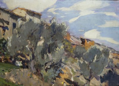 القرية ، بستان البرتقال بواسطة Joaquim Mir i Trinxet