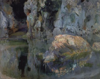 صخرة البحيرة بواسطة Joaquim Mir i Trinxet