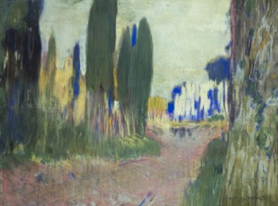 زيت على قماش بواسطة Joaquim Mir i Trinxet
