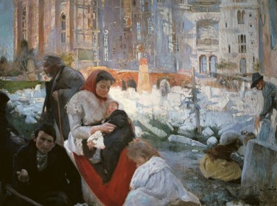 "كاتدرائية الفقراء" رسم يواكيم الأول ترينكست بواسطة Joaquin Mir Trinxet