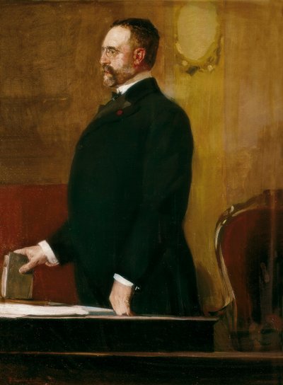 صورة دون خوسيه كاناليجاس مينديز (1854-1912) بواسطة خواكين سورولا