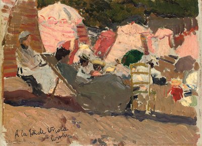 الشاطئ ، بياريتز ، 1906 بواسطة خواكين سورولا