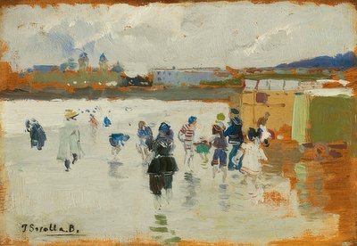 دير ستراند فون لا كونشا ، سان سيباستيان. 1906 بواسطة خواكين سورولا