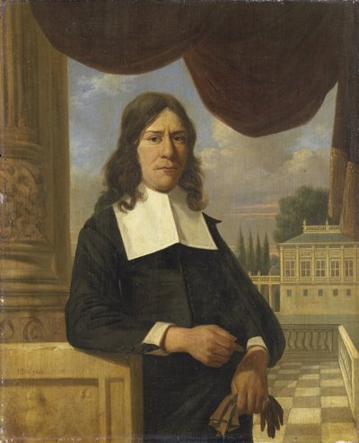 Nicolaes Eichelberg (المتوفى 1699). هارلم ميرشانت ، زوج هيلينا فان دير شالك بواسطة الوظيفة Adriaensz Berckhede (منسوبة إلى)