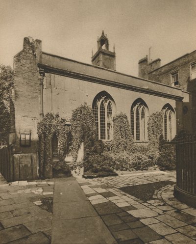 قاعة جمعية كليفوردز إن ، خلف سانت دونستانز إن ذا ويست ، c1935. بواسطة جويل