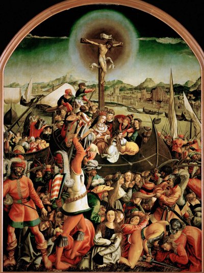 استشهاد القديسة أورسولا بواسطة يورج الأكبر بريو