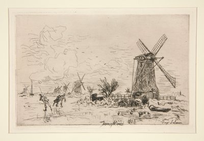 باتافيا بواسطة Johan-Barthold Jongkind