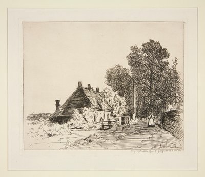 لا نوريس (الخادمة) بواسطة Johan-Barthold Jongkind