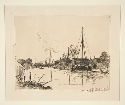 لو كانال (القناة) بواسطة Johan-Barthold Jongkind