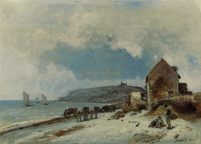 الشاطئ في سانت أدريس ، 1862 بواسطة يوهان بارثولد جونغكيند