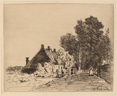 الممرضة بواسطة Johan-Barthold Jongkind