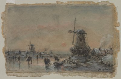 منظر لأرنهايم ، 1864. بواسطة يوهان بارثولد جونغكيند