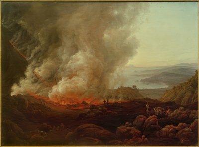 ثوران فيزوف ، ديسمبر 1820 - لوحة من جيه. دال بواسطة يوهان كريستيان دال