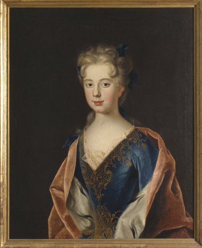 الأميرة آن ليسزينسكا - صورة شخصية للأميرة آنا ليسزينسكا (1699-1717)، بقلم يوهان ستاربوس (1679-1724). زيت على قماش بواسطة جوهان ستاربوس