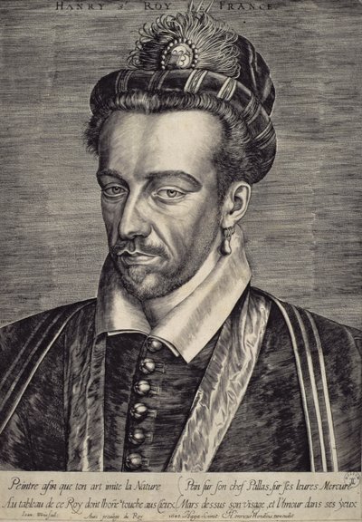 هنري الثالث فالوا (1551-89) بواسطة يوهان ويريكس