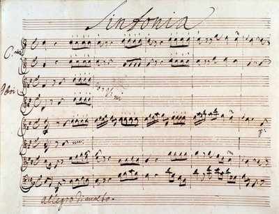 الصفحة الأولى من النتيجة الموسيقية لأدريانو في سيريا بواسطة J A Hasse (1752) بواسطة يوهان أدولف هاس