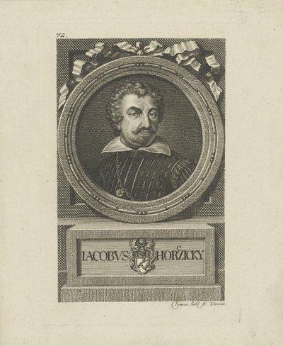 صورة جاكوب هورسيكي من تبنس 1575-1622. بواسطة Johann Balzer