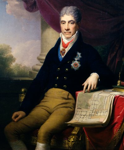 Portrait of Andrey Razumovsky Kirillovich (1752-1836) Russian diplomat, Czar