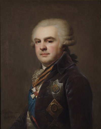 صورة للكونت الكسندر نيكولايفيتش سامويلوف 1744-1814 ، 1796 بواسطة يوهان المعمدان لامبي الأصغر